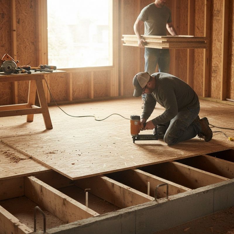 Types Of Materials Used In Subfloor Installation